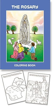 The Rosary - Catholic Coloring Book